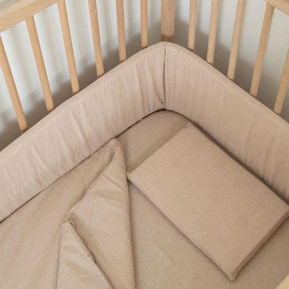 Phlo Studio Washed Cotton Cot Duvet Set