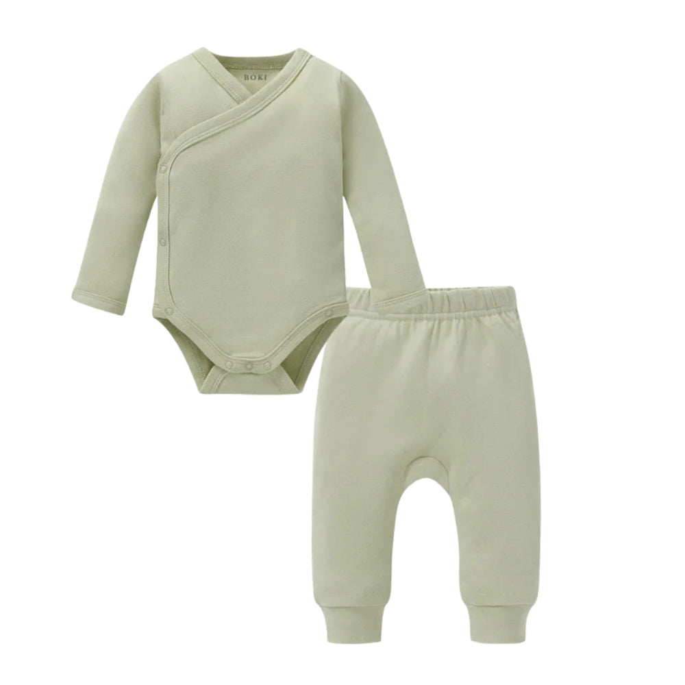 Boki Organic Brushed Cotton Foldover Set