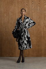Jaydee Animal Print Coat
