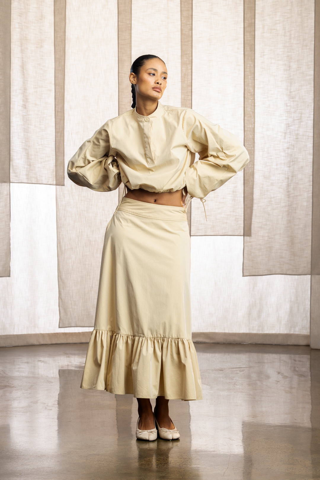 Drew A-Line Maxi Skirt