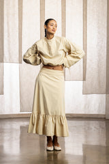 Drew A-Line Maxi Skirt