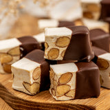 Dark Chocolate Dipped Almond Nougat 10's