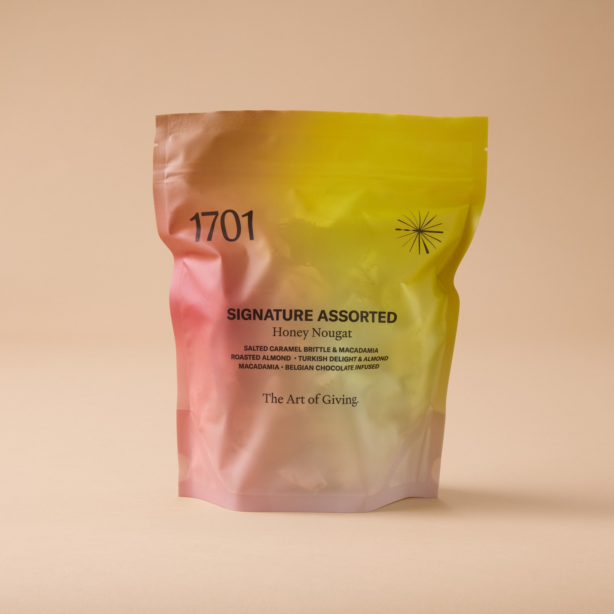 Assorted Honey Nougat Pouch (500g, 5 Flavours)