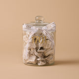 Mini Honey Nougat Filled Glass Jar (550g, +/- 36 pieces)