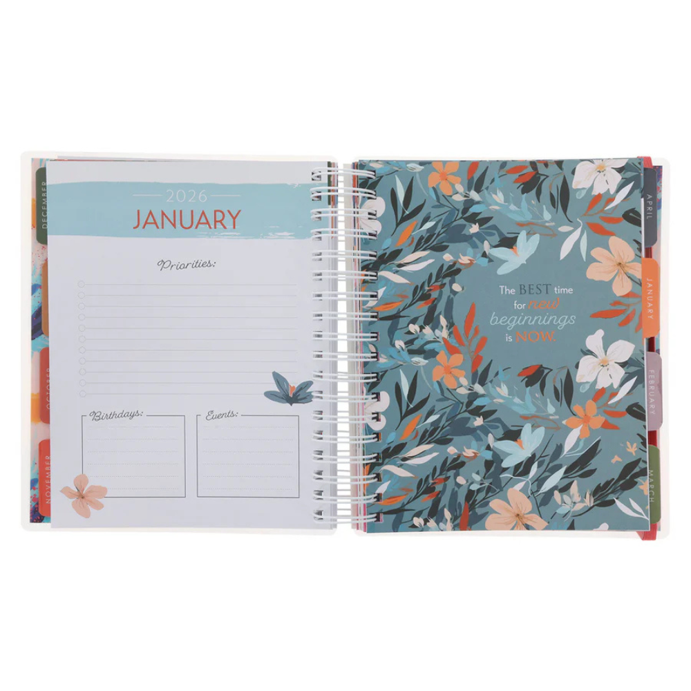 2026 Today Is a New Beginning 18-Month Planner