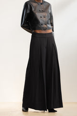 Eleni Inverted Pleat Wide Leg