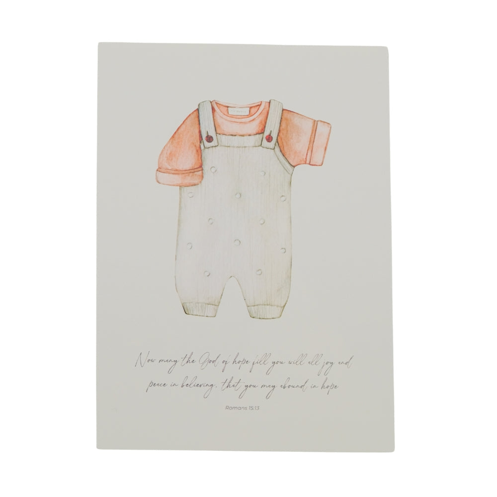 Purpose & Proverbs Nursery Scripture Card