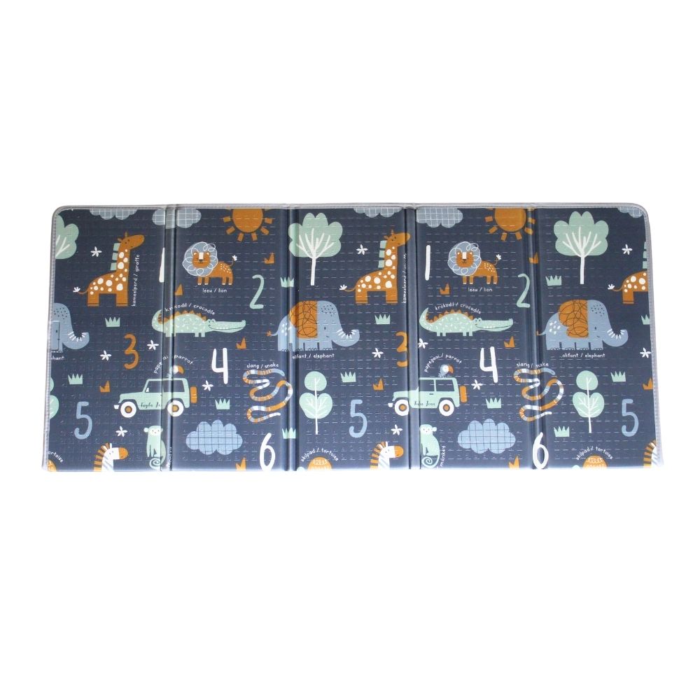 Tayla Jean Safari Numbers & South African Road Map Folding Play Mat