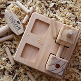 Stumped Knock-A-Block Building Station