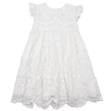 Meerkat Francis Vintage Lace Short Sleeve Dress