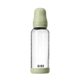 BIBS 240ml Round Latex Medium Flow Glass Bottle