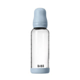 BIBS 240ml Round Latex Medium Flow Glass Bottle