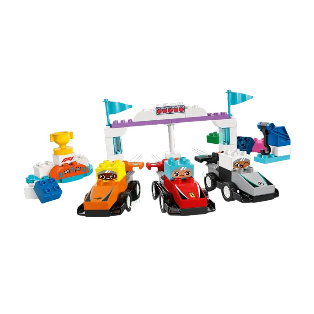 LEGO® DUPLO® F1® Team Race Cars & Drivers