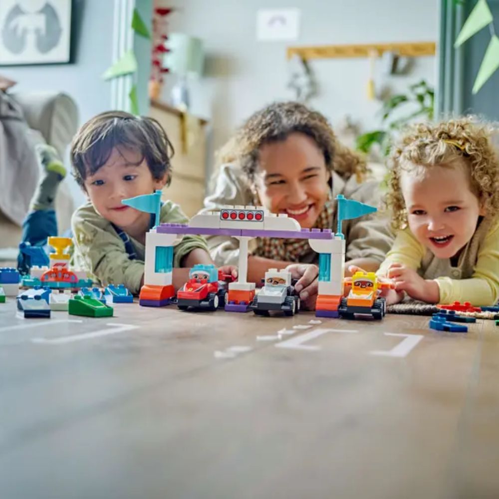 LEGO® DUPLO® F1® Team Race Cars & Drivers