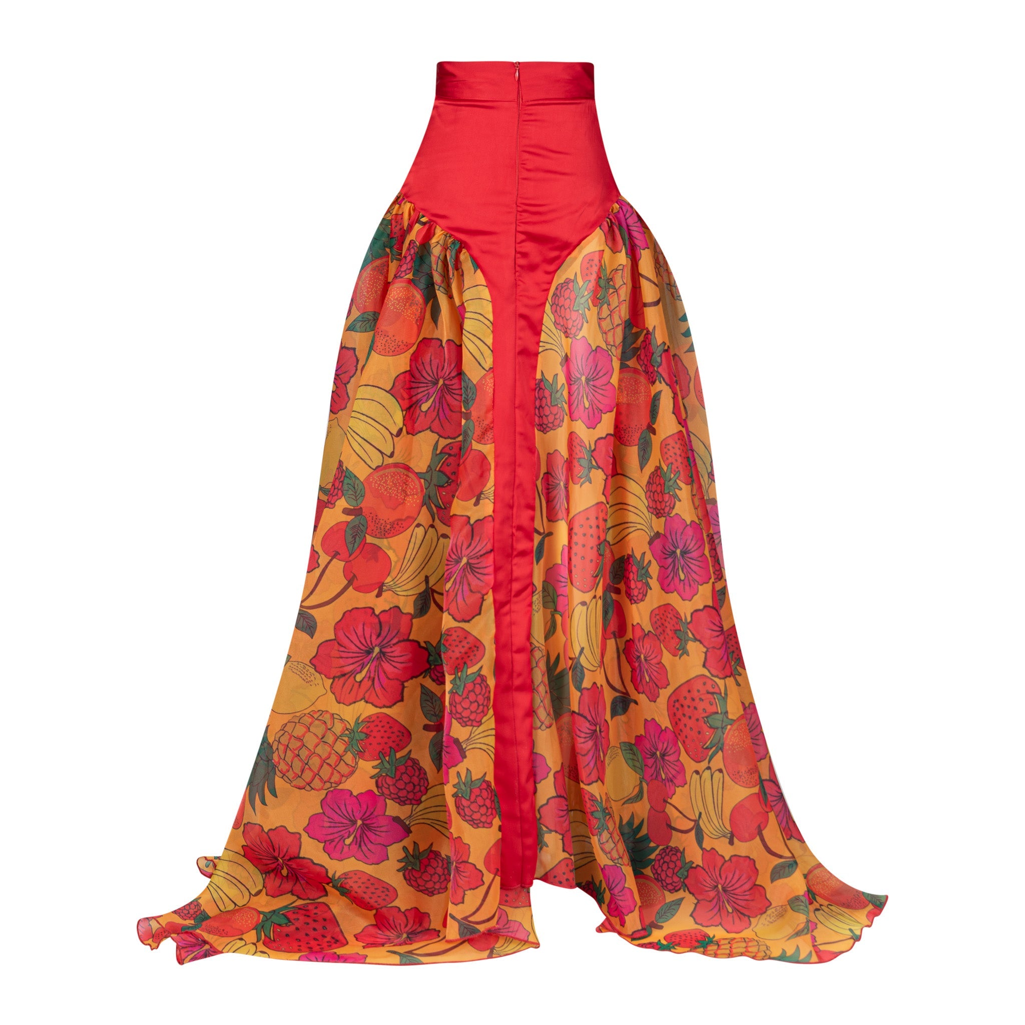 Malondie Fruits Maxi Skirt