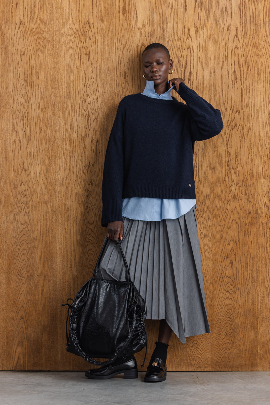 Thandi Boxy Crew Knit