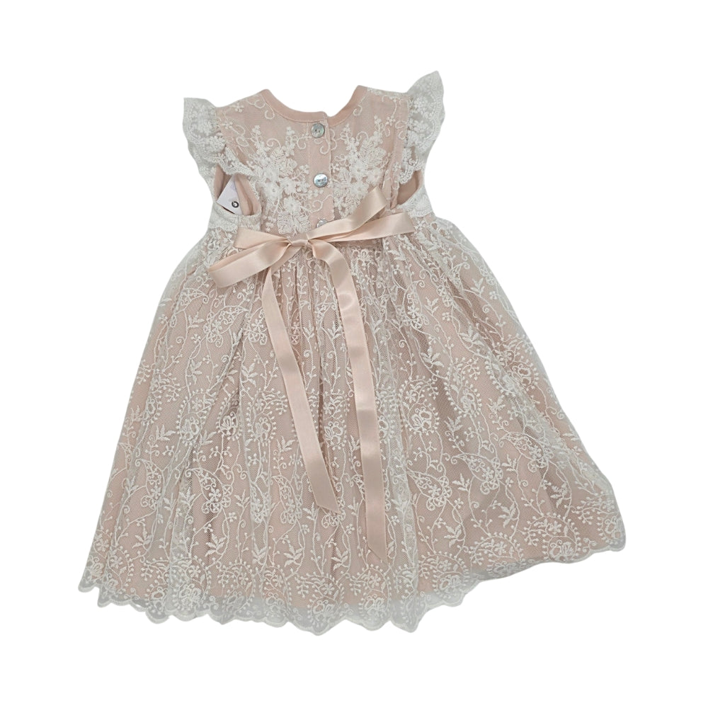 Meerkat Paige Vintage Lace Short Sleeve Dress