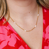 Trinity Pearl Necklace