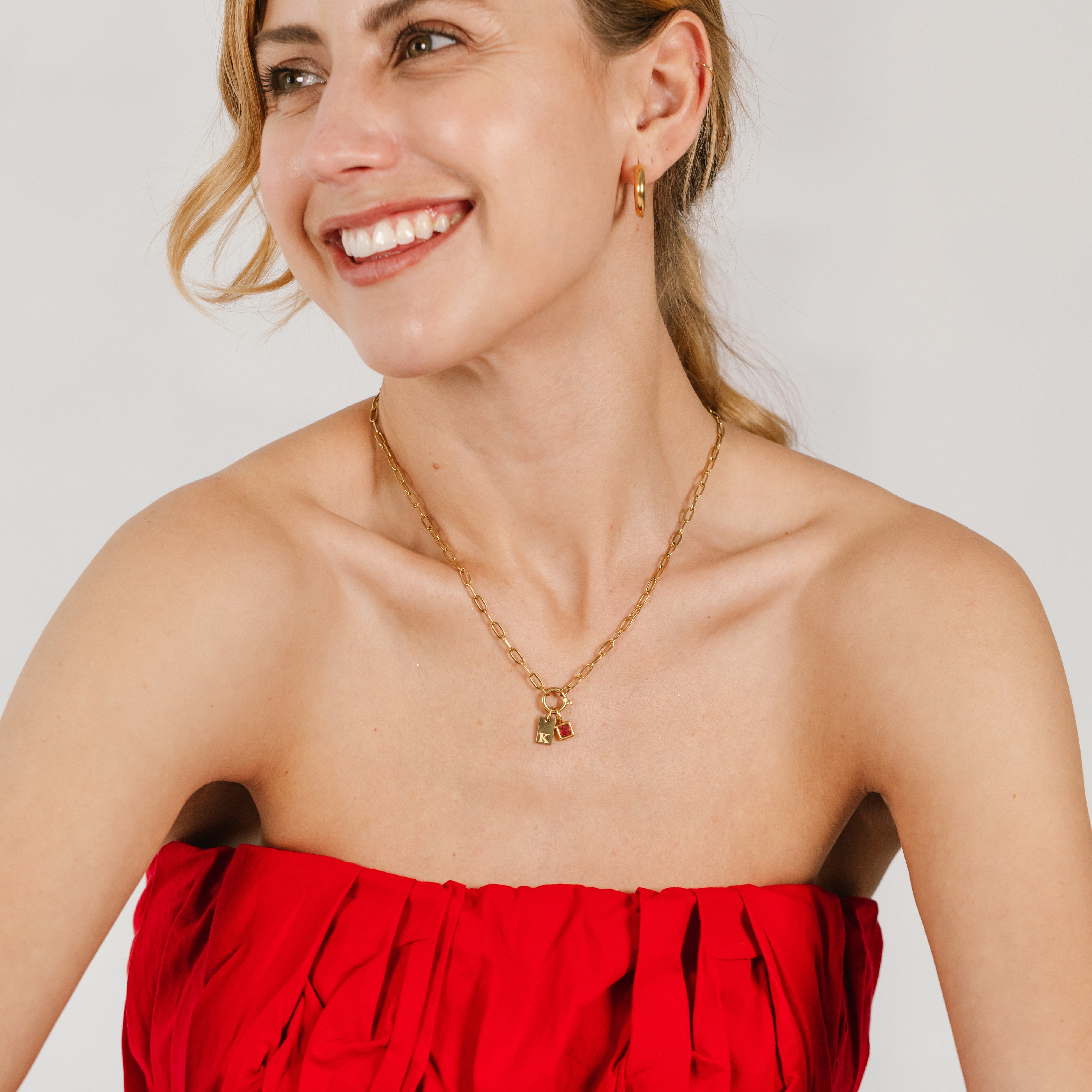 Champagne Dangly Charm