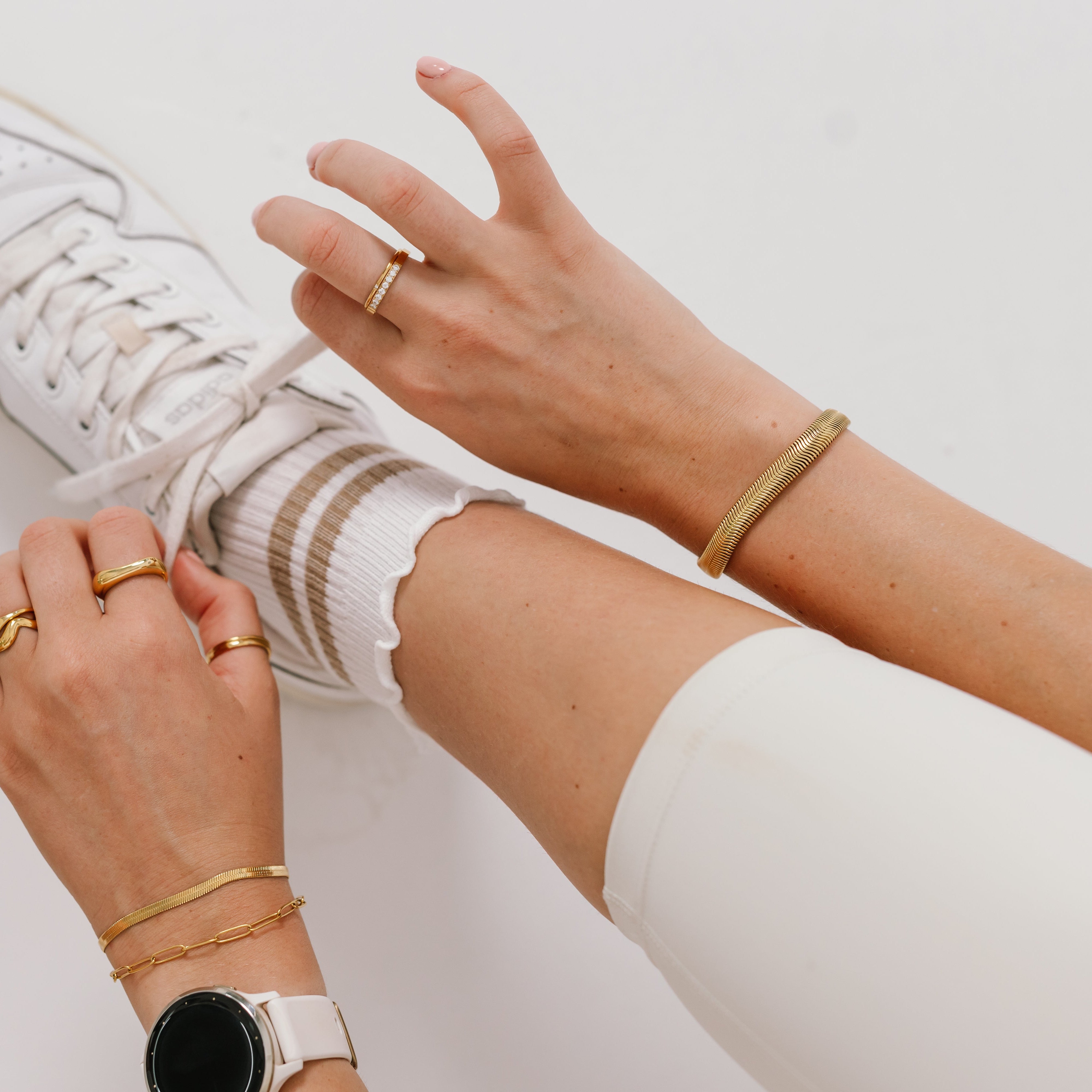 Thick Snake Chain Bracelet
