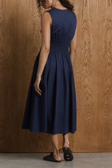 Raven Cotton Midi