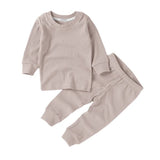 Boki Organic Rib Long Sleeve Pyjamas Set