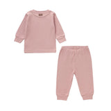 Boki Organic Rib Long Sleeve Pyjamas Set