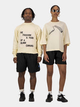 Milk Canvas Sweater