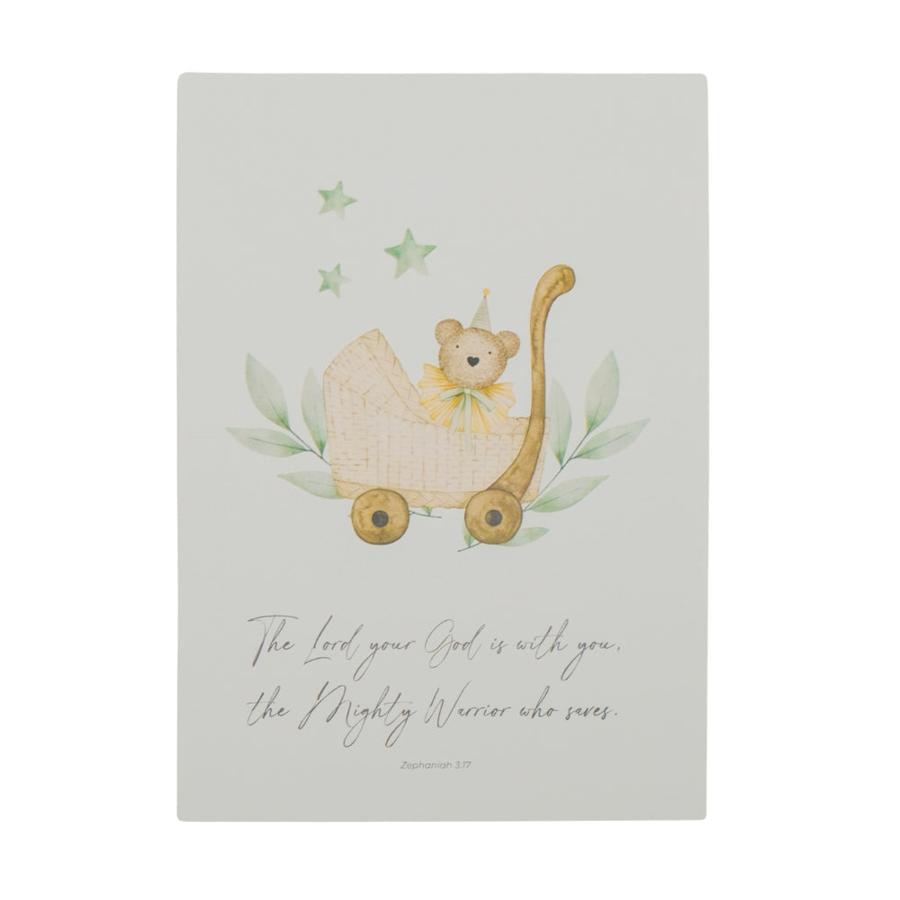 Purpose & Proverbs Nursery Scripture Card