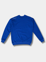 Embroidered Logo Sweater Royal