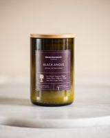 Boschendal Black Angus Red Wine Scented Glass Candle