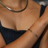 Saturn Bangle Silver