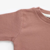 Boki Organic Rib Long Sleeve Pyjamas Set