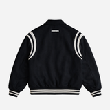 SUHU PITCHER JACKET, BLACK