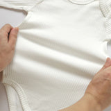 Boki Frilled Organic Rib Long Sleeve Set