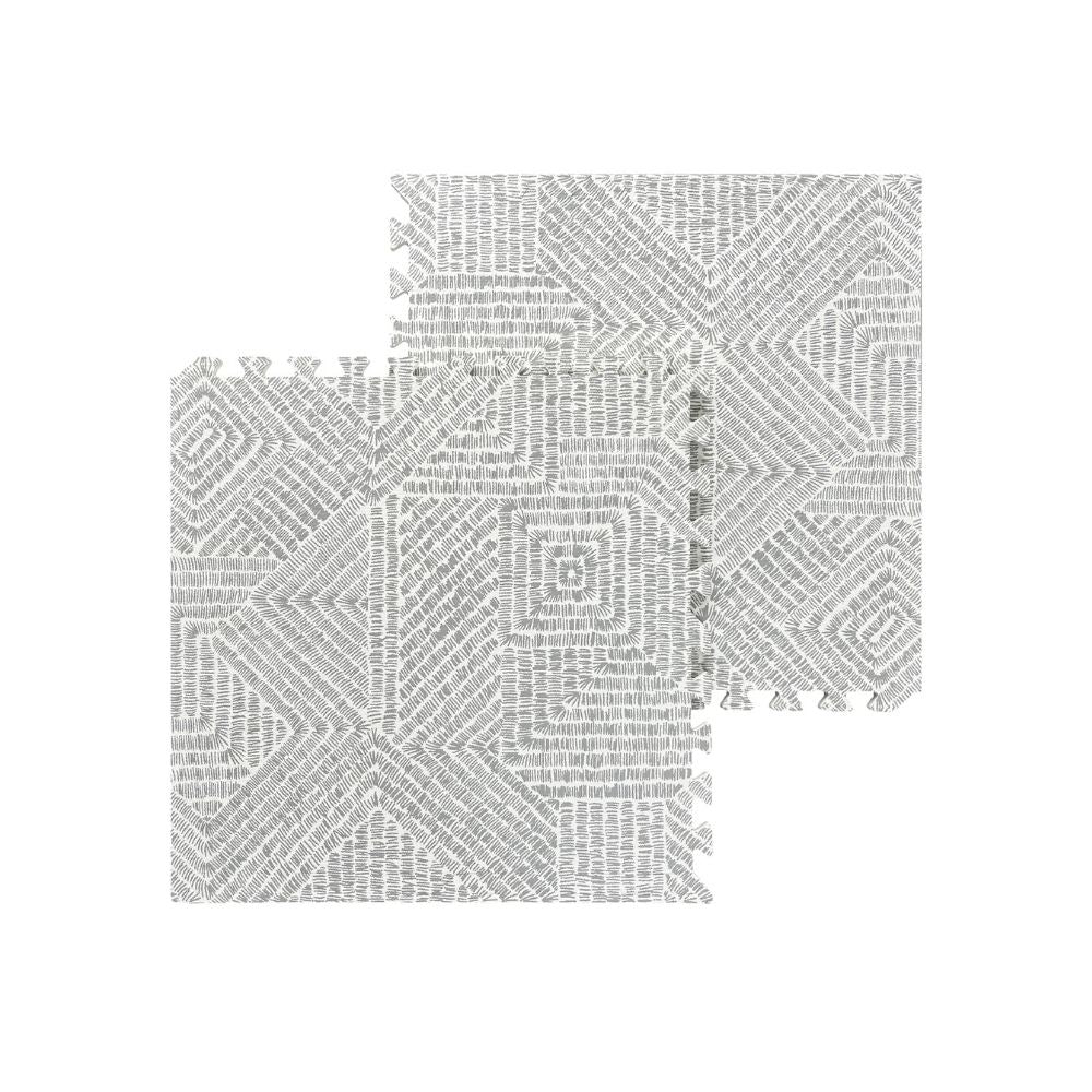 Tayla Jean Grey Maze Tile Play Mat