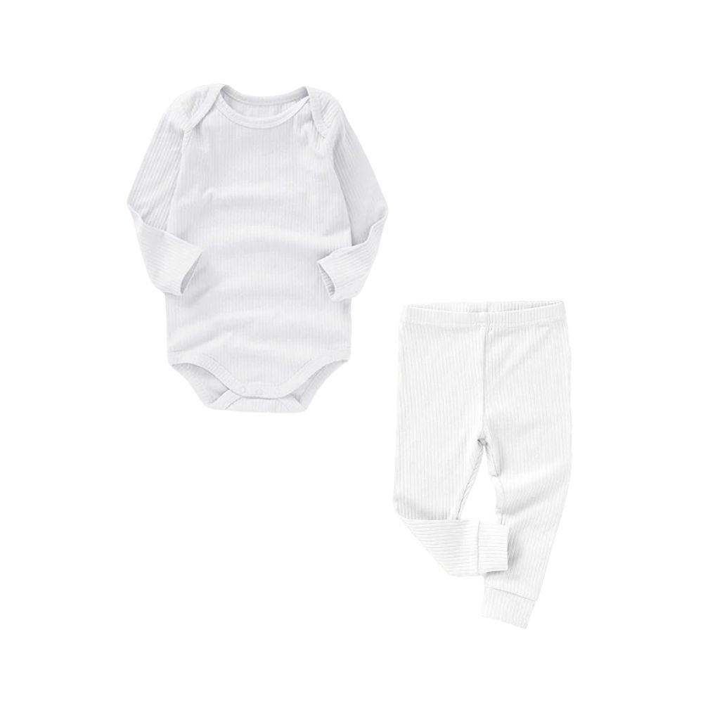 Boki Organic Rib Bodysuit Set