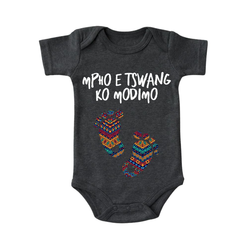 Ingane Tswana Baby Onesies