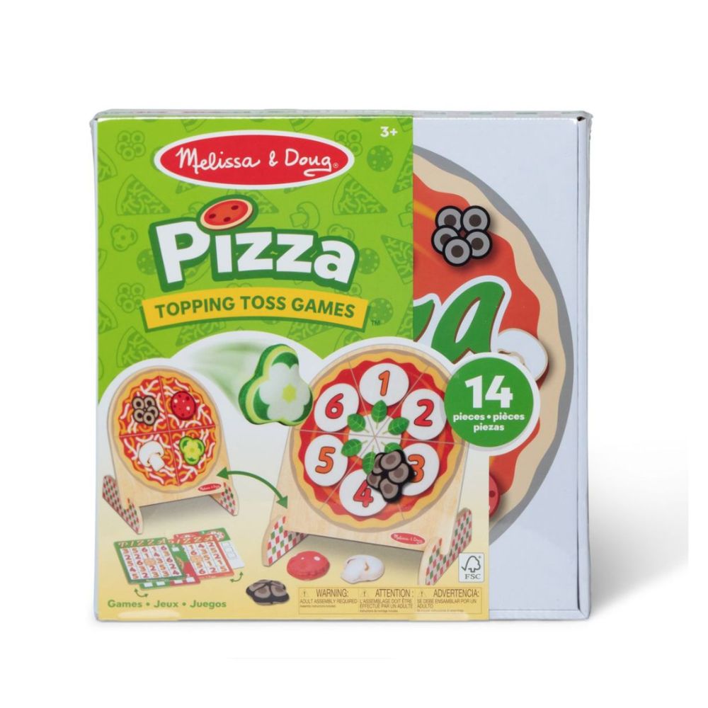 Melissa & Doug Pizza Topping Toss Game