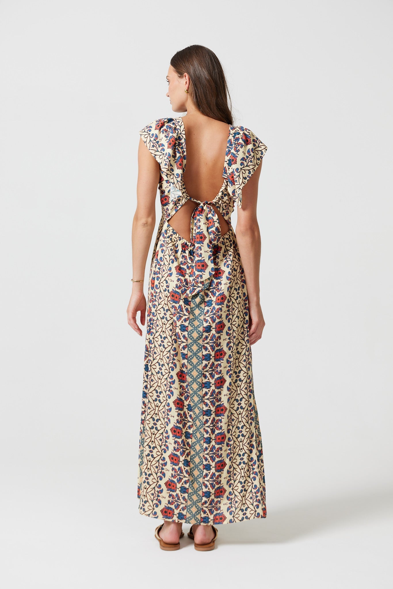 Cleo Dress in Mosaic print