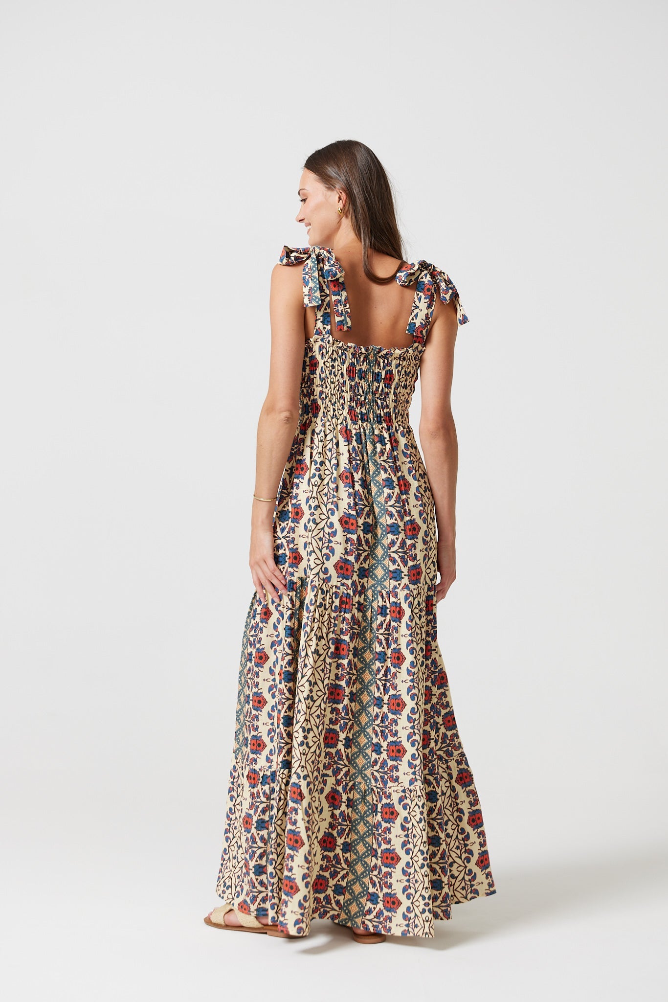 Stella Dress in Mosaic print