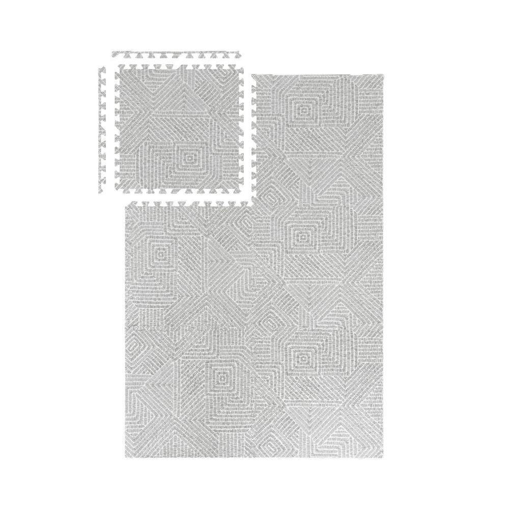 Tayla Jean Grey Maze Tile Play Mat