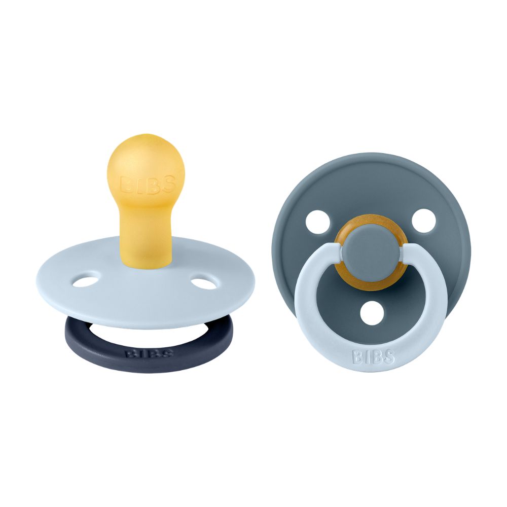BIBS 2-Pack Latex Colour Fusion Pacifiers