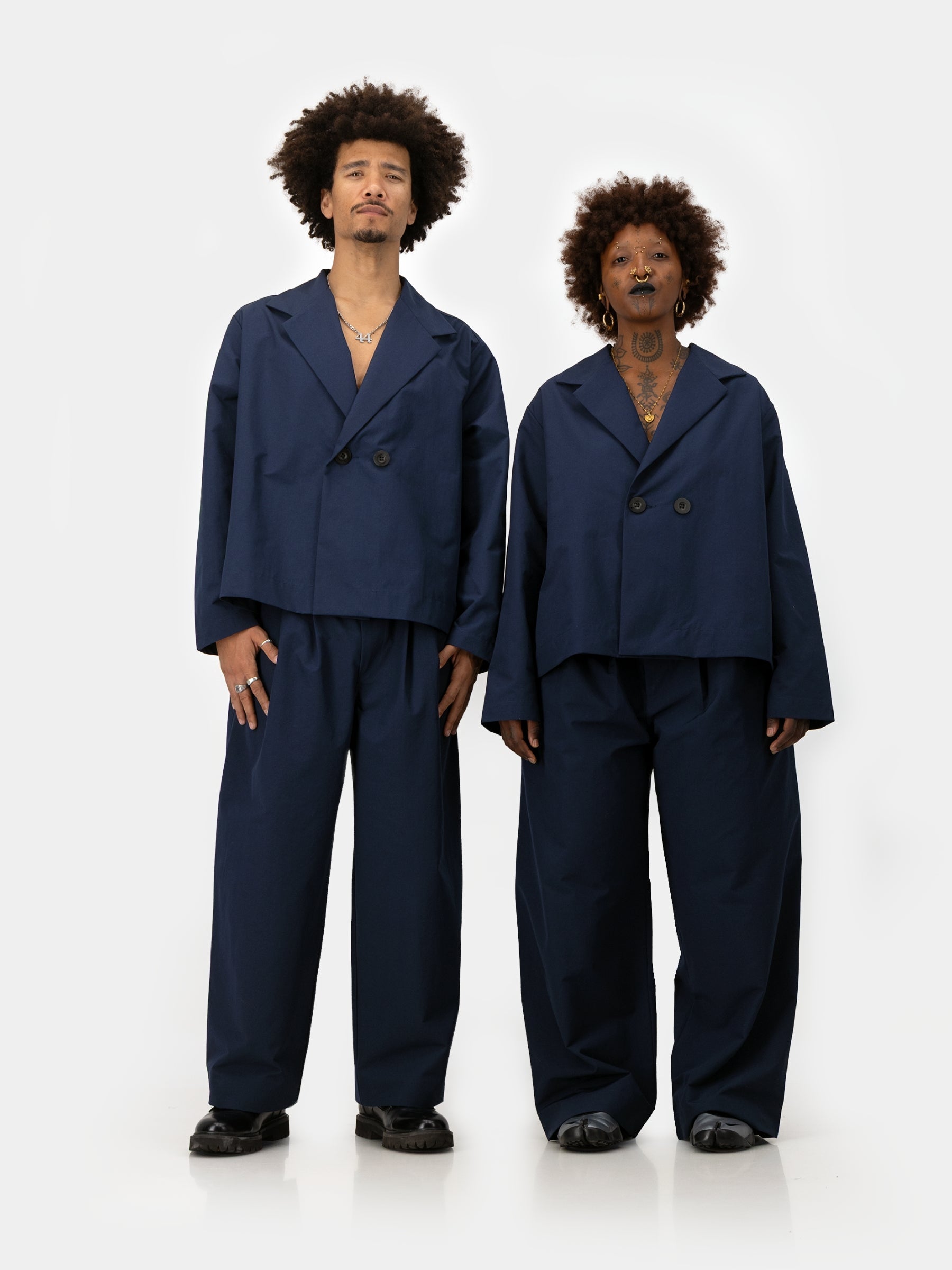 The Uniform Suit Trouser - Navy