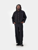 The Uniform Denim Jacket - Black