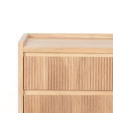 The Monolith Floating Bedside - Light Oak