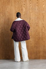 Omphile Quilted Collarless Jacket