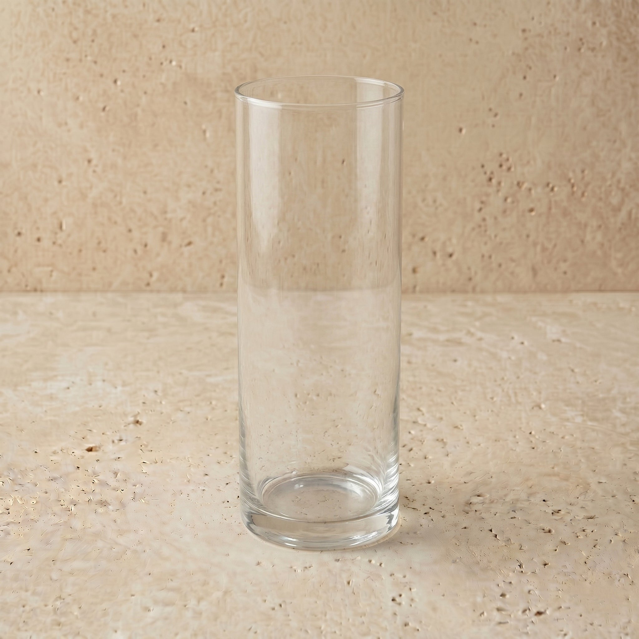 Glass Cylinder Vessel • 30cm x 10cm