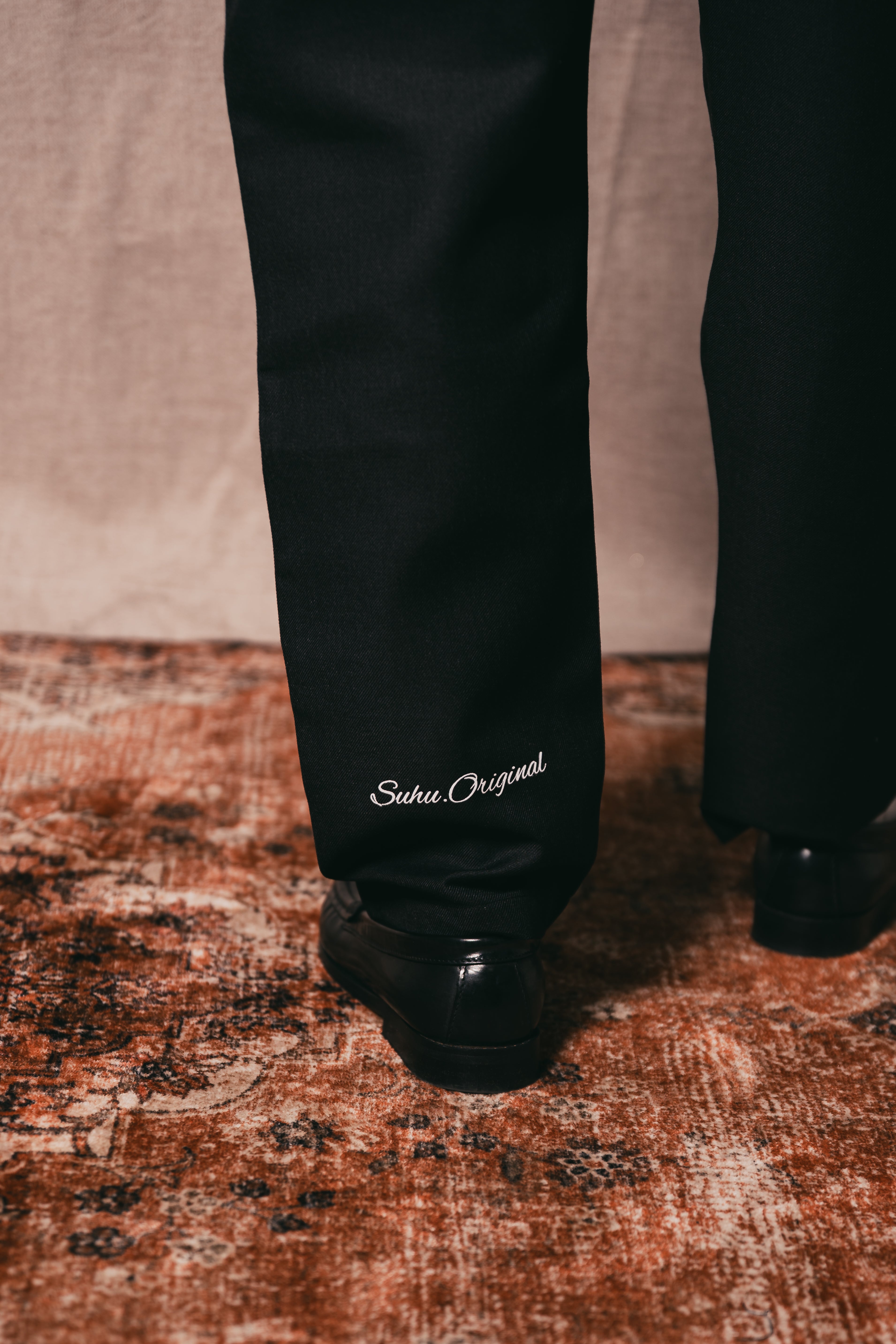 SUHU DATE NIGHT PANTS, BLACK
