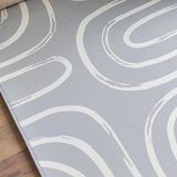 Tayla Jean Grey Brush Stroke & Road Play Mat